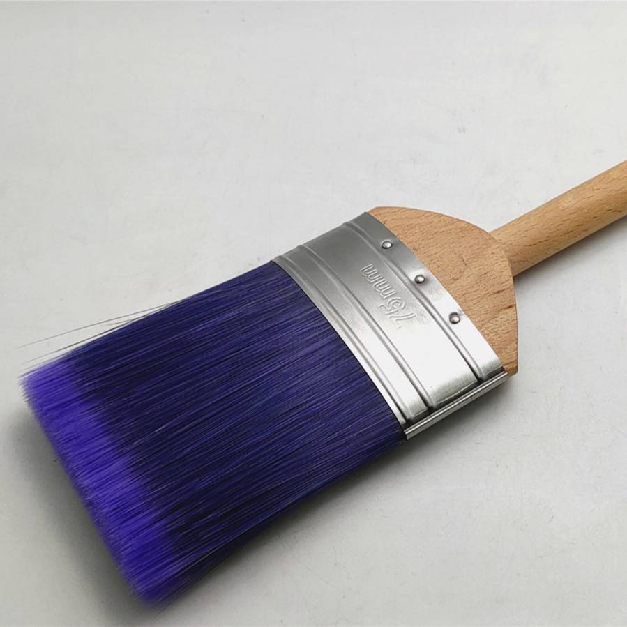 High Quality Professional Pet Bi-color 3in Paint Brush For Household Painting